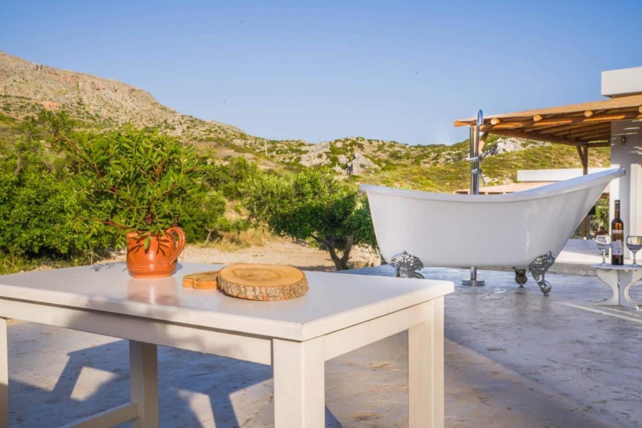 Panstel Bungalows In Kerames Rethymno ภายนอก รูปภาพ