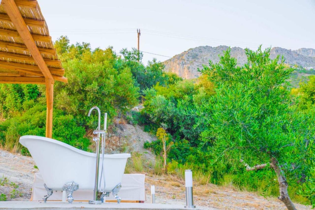 Panstel Bungalows In Kerames Rethymno ภายนอก รูปภาพ