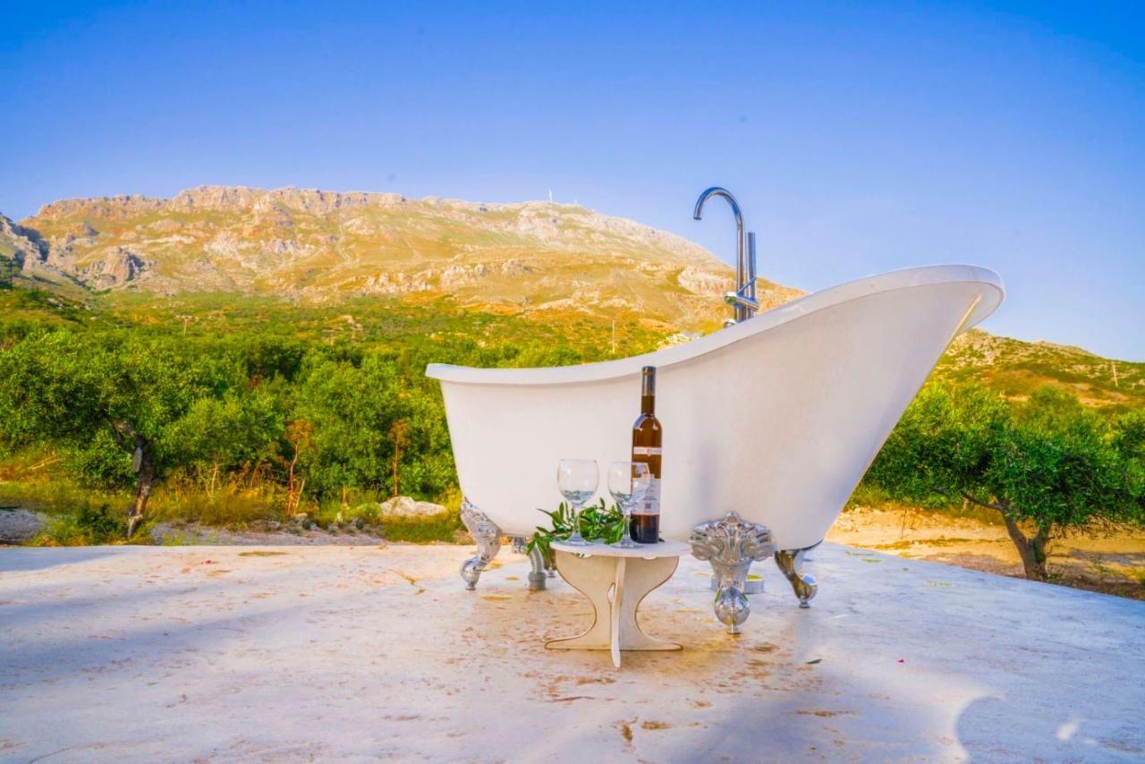 Panstel Bungalows In Kerames Rethymno ภายนอก รูปภาพ